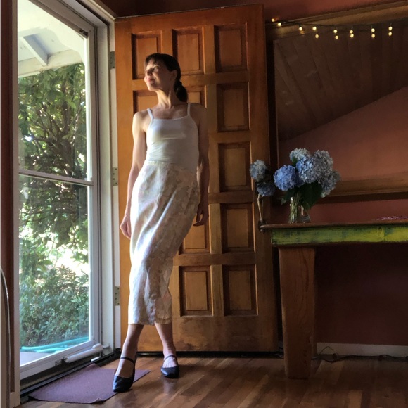 Jones New York Dresses & Skirts - Jones New York Sport Floral Linen Skirt Sz 6P